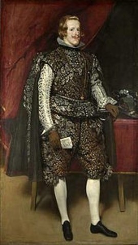 Boroque ,Philip IV In Brown and Silver ,By Diego Velázquez