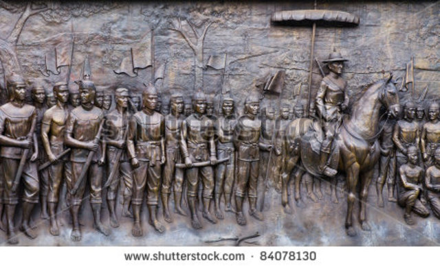 The invasion of theThais.