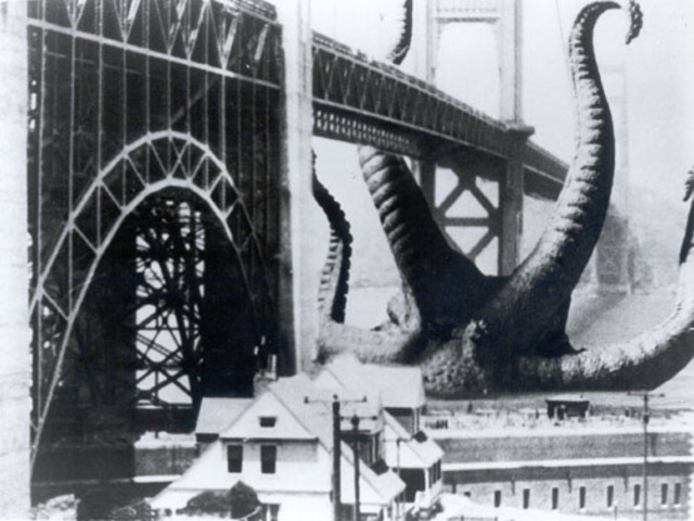 It came from beneath the sea