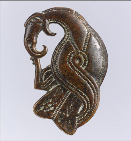 Viking brooch, Scandinavia, 500 to 600 AD