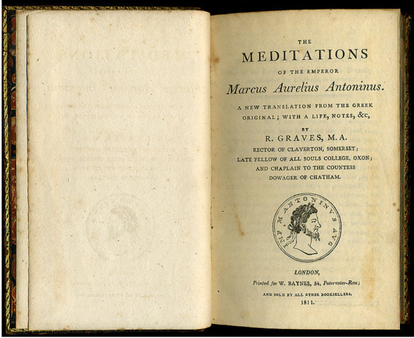 Stoic philosophy, Marcus Aurelius, 161- 180 AD