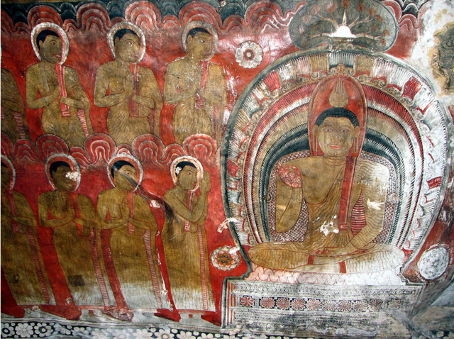 Therevada Buddhist painting, 3rd century AD