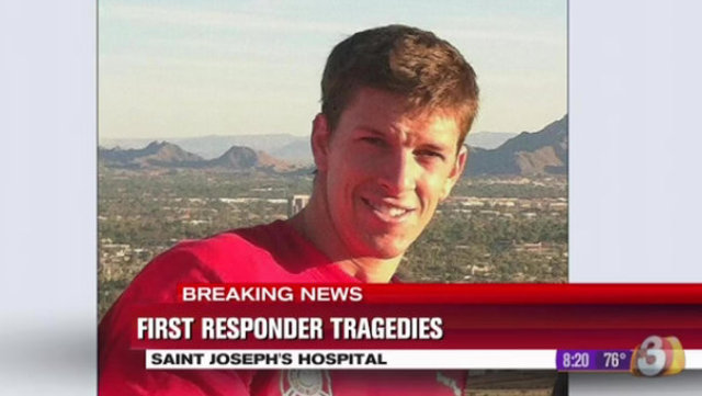 Firefighter killed, pinned between emergency vehicles