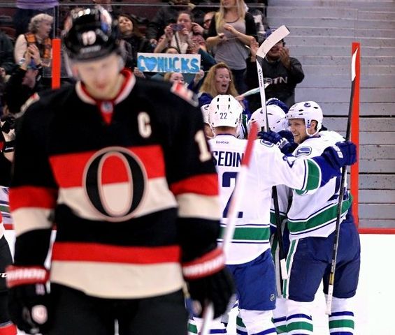 Canucks 5, Senators 2