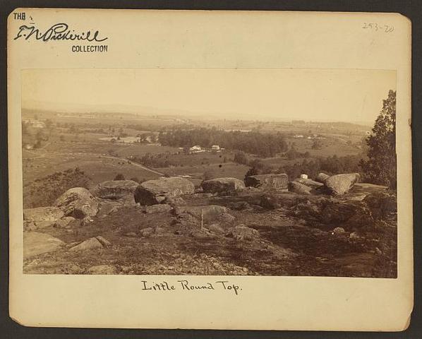 Picketts charge ( little round top)