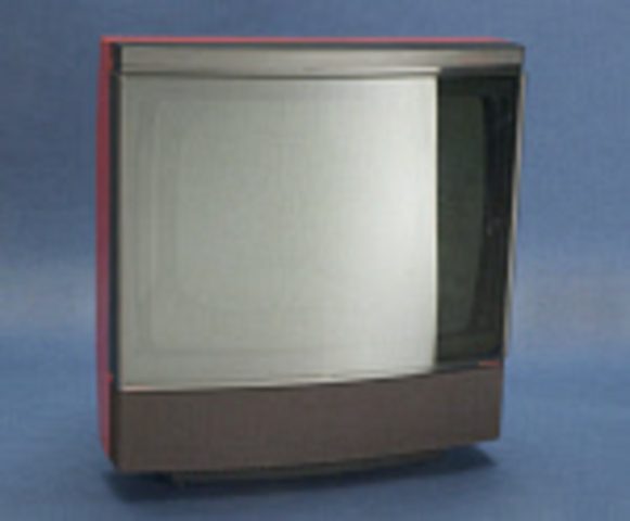 Bang & Olufsen Beovision MX 1500 television receiver, c 1989.