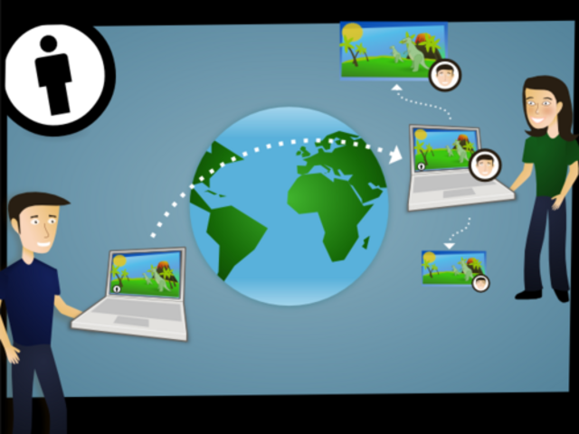 Internet-based file-sharing gets its roots