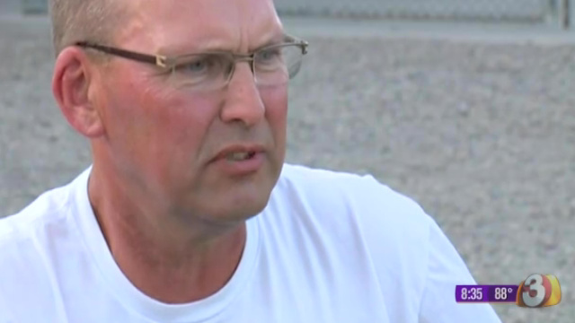 Mark Grace reports to Tent City