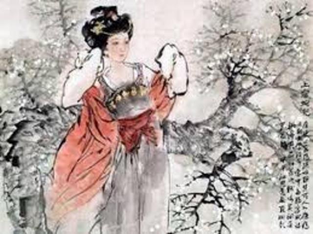 Wu Zhao becomes a concubine