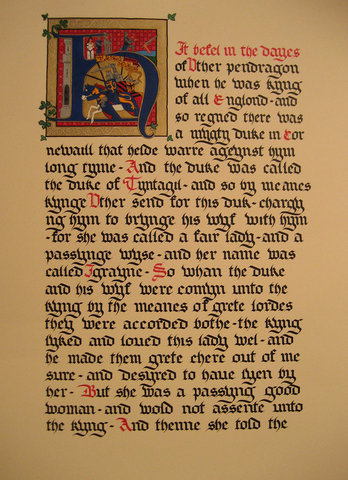 Le Morte d'Arthur by Sir Thomas Malory