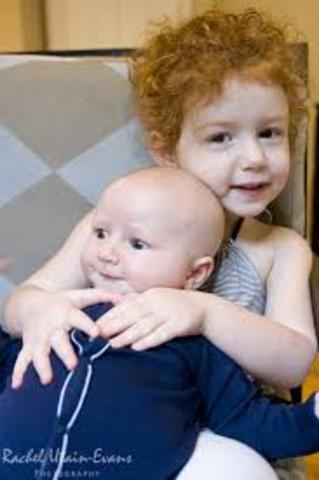 The day my brother was born