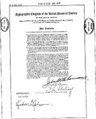 Gulf of Tonkin Resolution