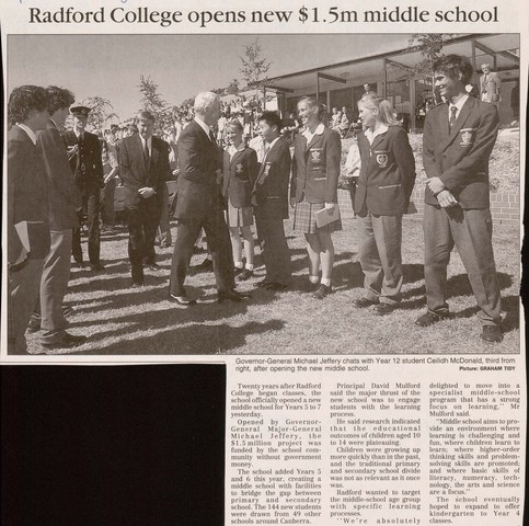 Middle School Opening