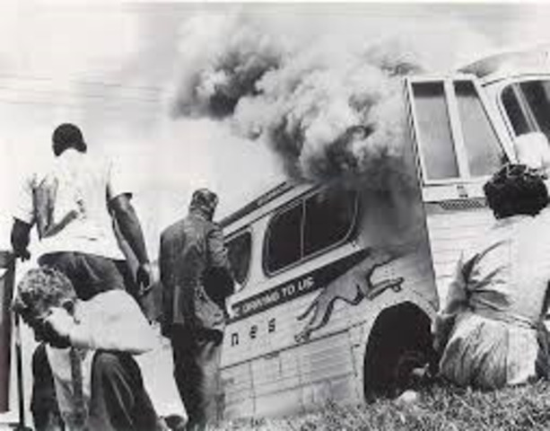 Freedom Riders challenge segregation on interstate buses