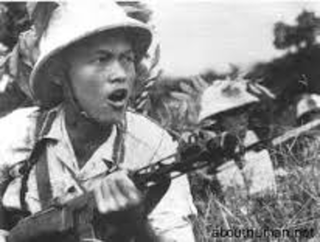 Viet Cong expand in South Vietnam