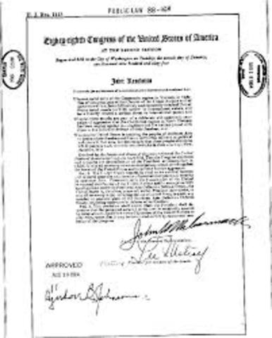 Gulf of Tonkin Resolution