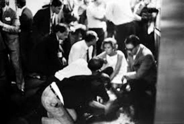 Robert F. Kennedy assassinated