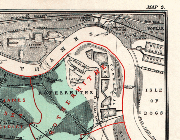 John Snow's statisical map on cholera outbreak