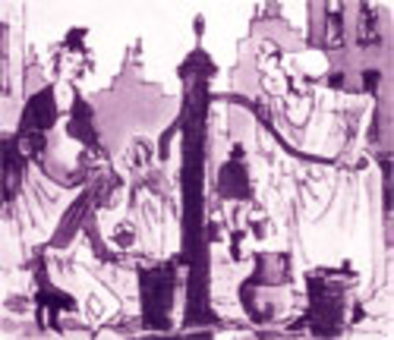 Abbey-row pump well, cholera outbreak