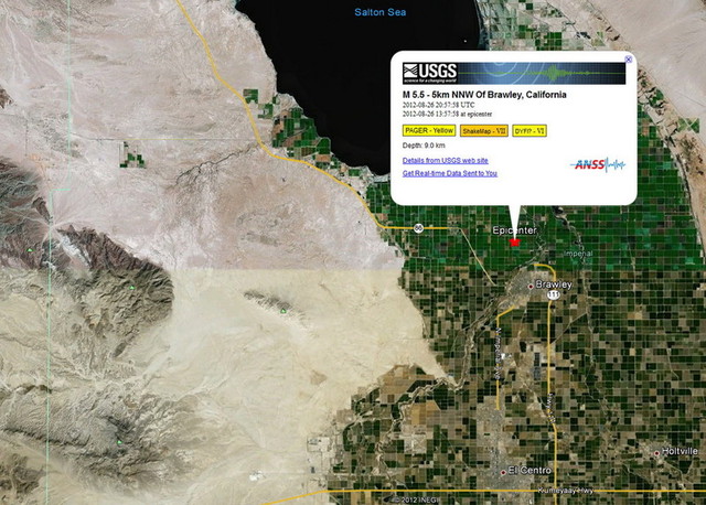 California Earthquake Swarm