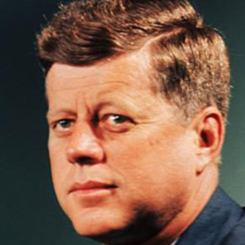 John F Kennedy.