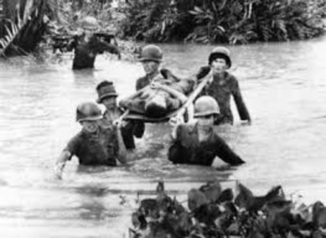 U.S Troops arrive at Vietnam