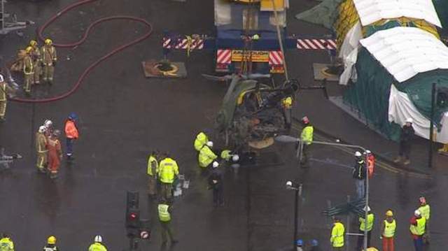Glasgow Helicopter Crash Search Ends