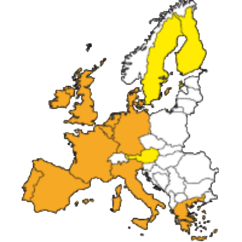 Borders come down as a result of the Schengen pact