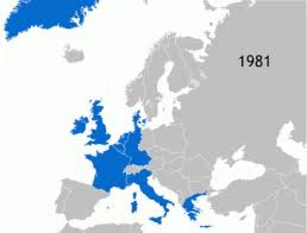 Union of a new country: Greece.