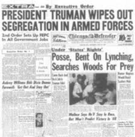truman signs executive order 9981