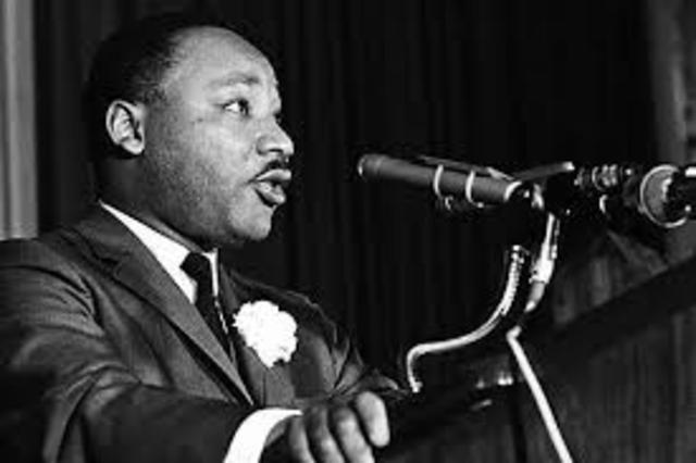 Martin Luther King, Jr is assasinated