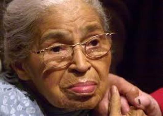 Rosa Parks dies