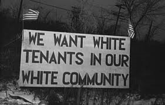 Segregated neighborhoods