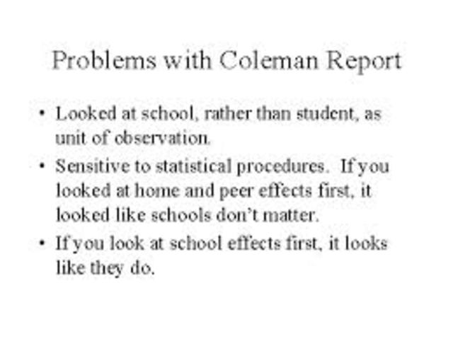 The Equality of Educational Opportunity Study