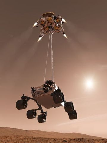 January 25, 2004: Opportunity Rover Landing on Mars