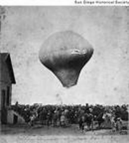 the first hot air balloon