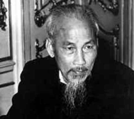 Communist revolutionary leader Ho Chi Minh dies