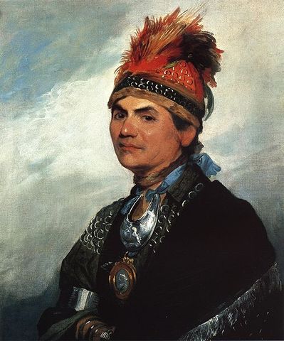 Joseph Brant is granted land in Upper Canada by Sir Frederick Halidmand (British commander in Quebec)