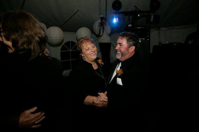 Marsha Moberg and Gerry Knutson got hitched