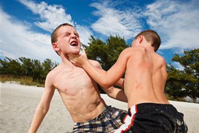 Finn wakes up Mathew early in the morning.