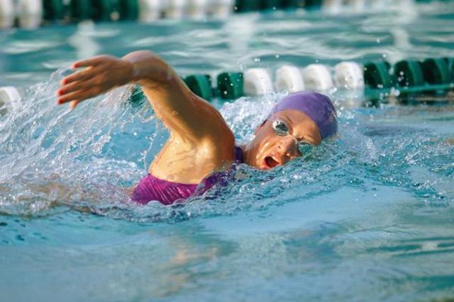 I was invited to a competitive swim team