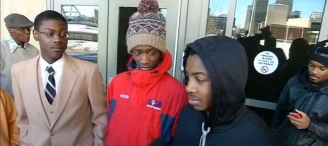 Three black students arrested while waiting for school bus in Rochester