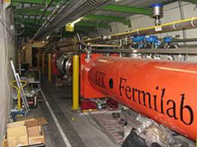First Test of the Large Hadron Collider
