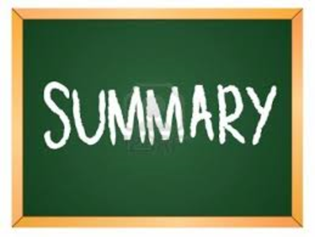 SUMMARY