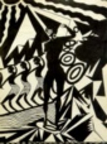 Aaron Douglas (American, 1898-1979), Sahdji1925