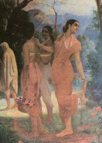 "Shakuntala" by Raja Ravi Varna