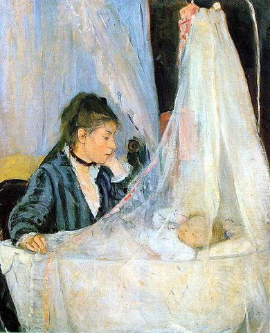 "The Cradle" by Berthe Morisot