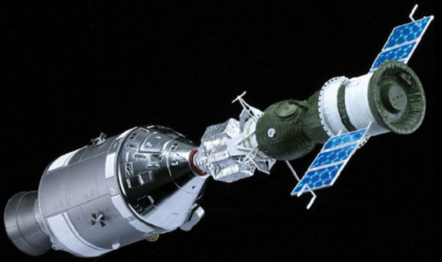 First international spacecraft rendezvous