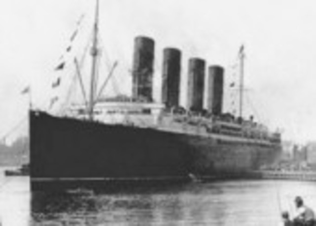 Hundimiento de la Lusitania
