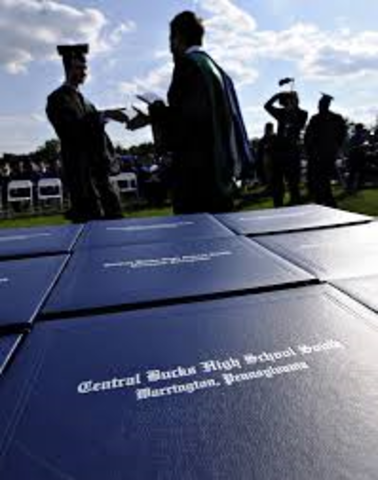 Graduation from Central Bucks South